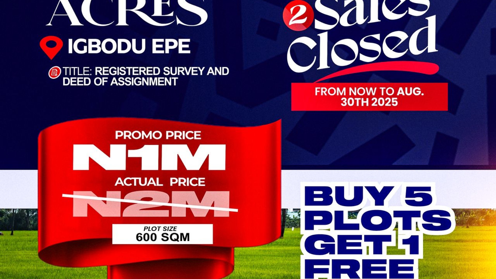 NOBLE ACRES ESTATES EPE IGBODU