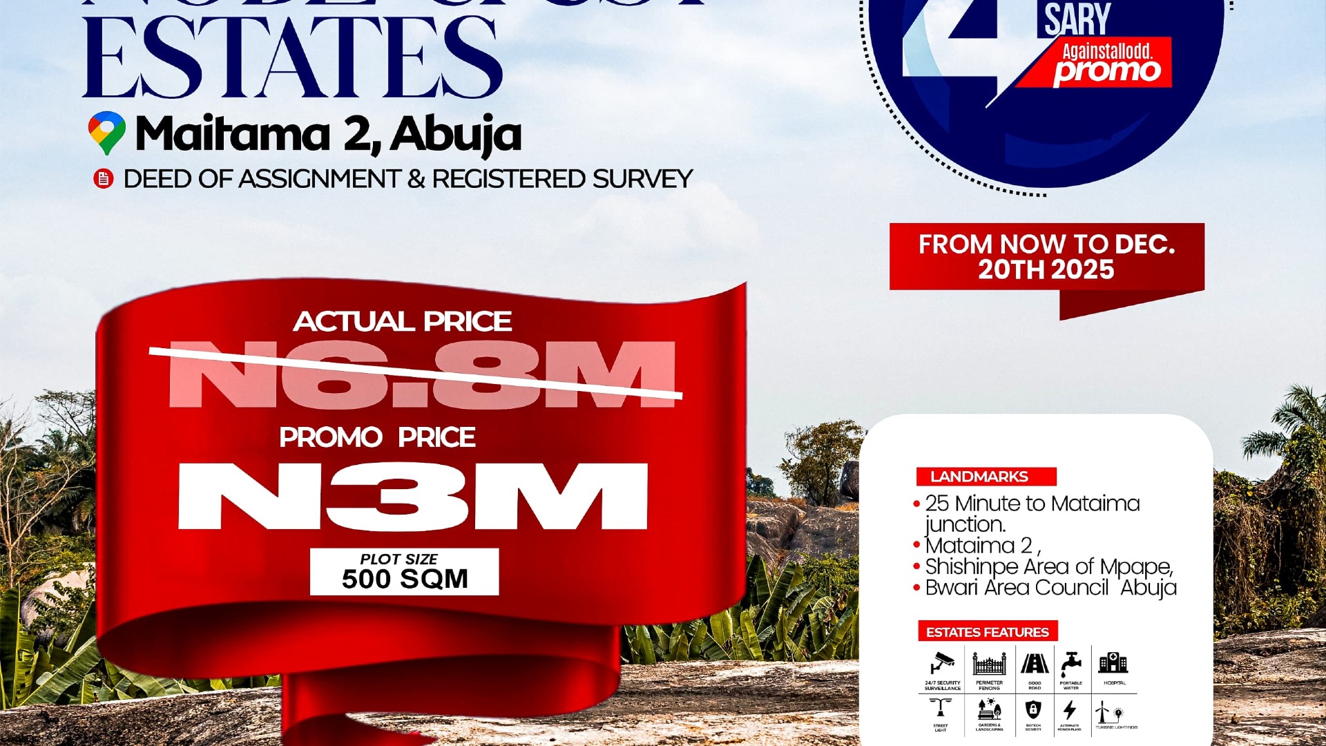 NOBLE CREST ESTATE ABUJA 