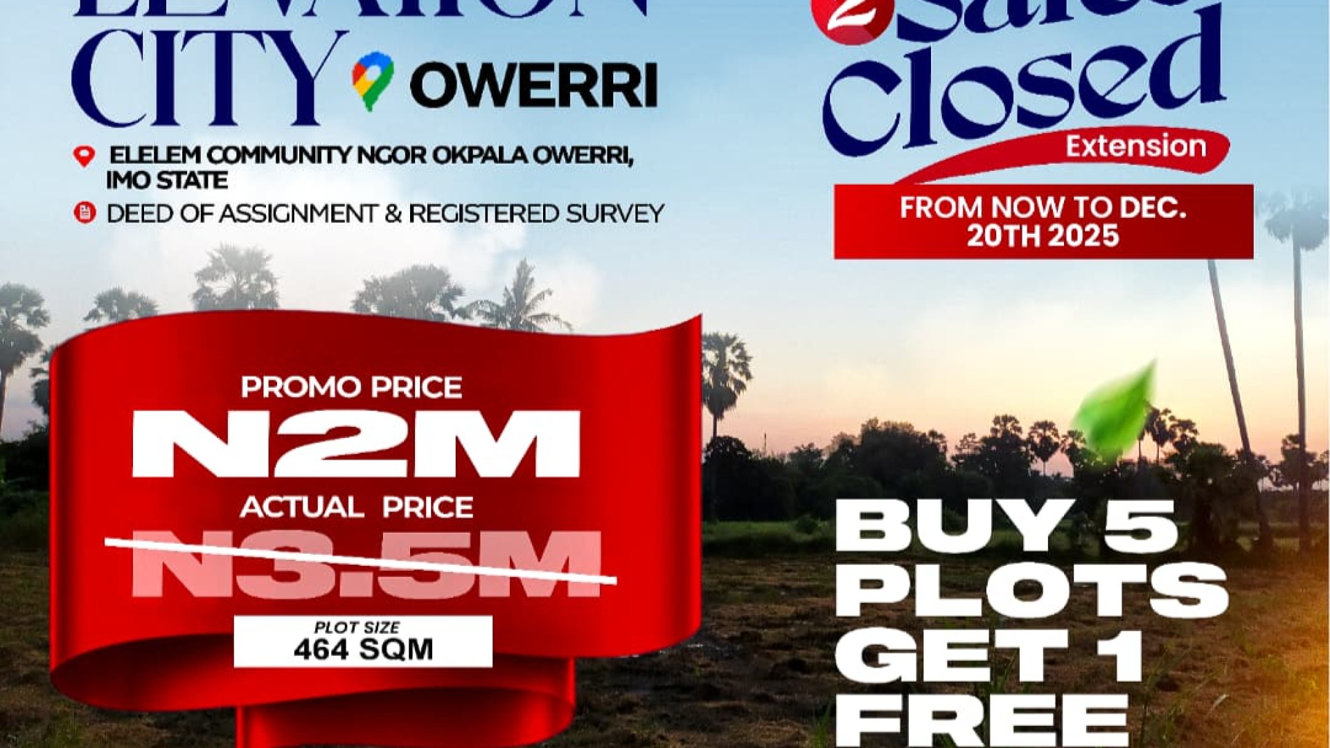 ELEVATION CITY OWERRI ESTATE